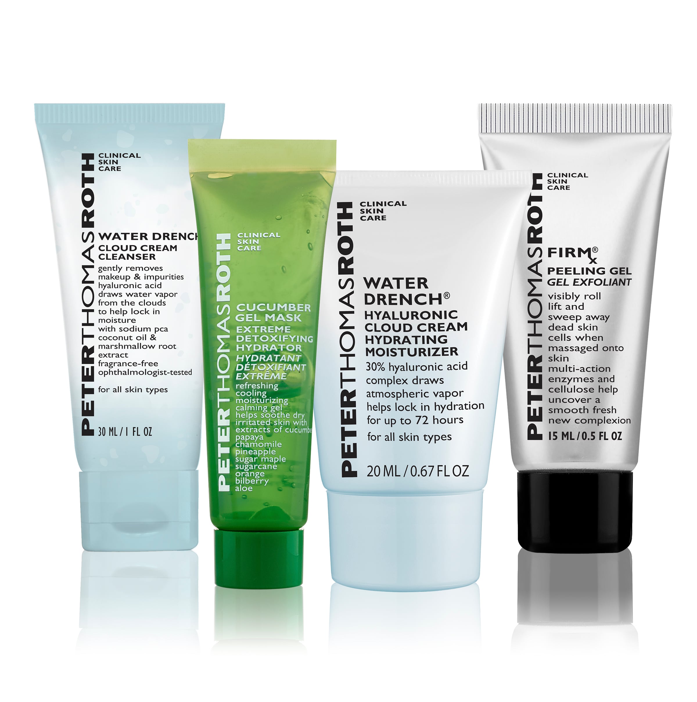 Peter Thomas Roth Jet Set Facial 4 Pc Kit
