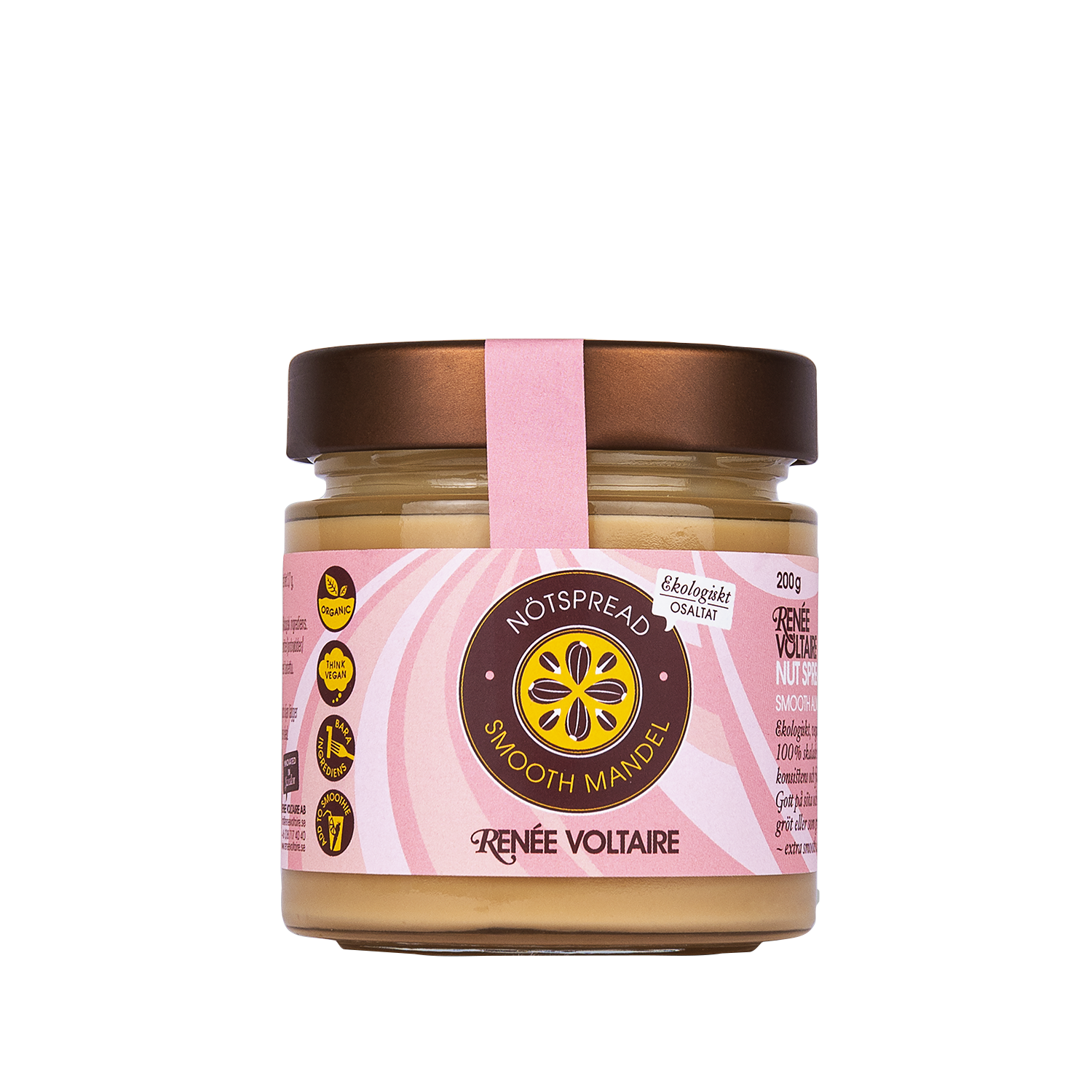Renée Voltaire Nötspread Smooth Mandel 200 ml