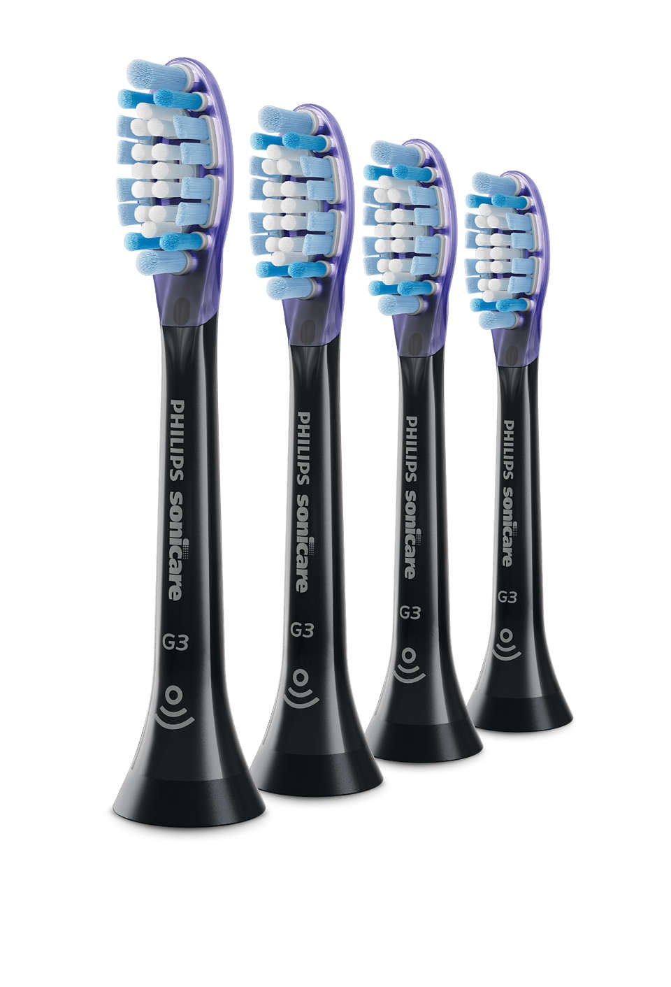 Philips Sonicare Premium Gum Care Tandborsthuvuden 4-pack Svart HX9054/33
