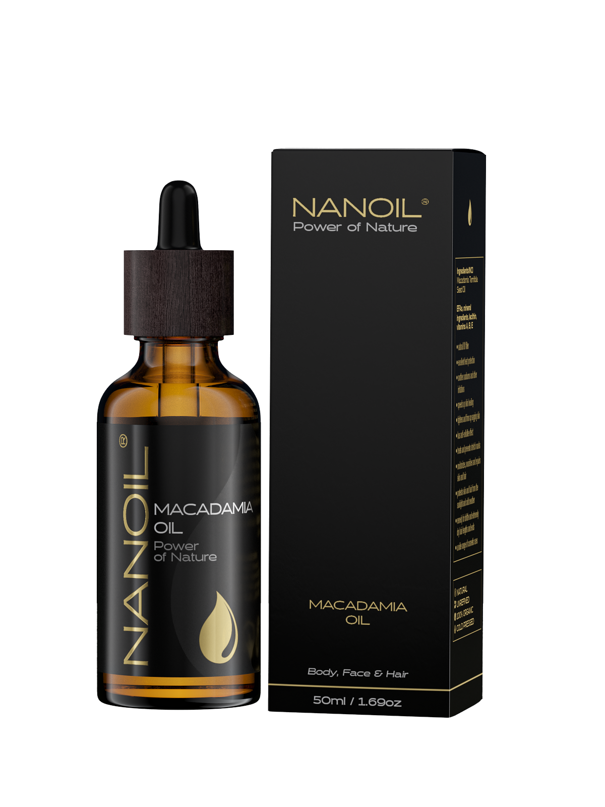 Nanoil Macadamia Oil 50 ml