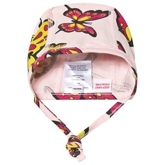 Tao & Friends New born hat multi-animal Fjärilen Rosa