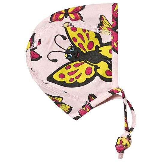 Tao & Friends New born hat multi-animal Fjärilen Rosa