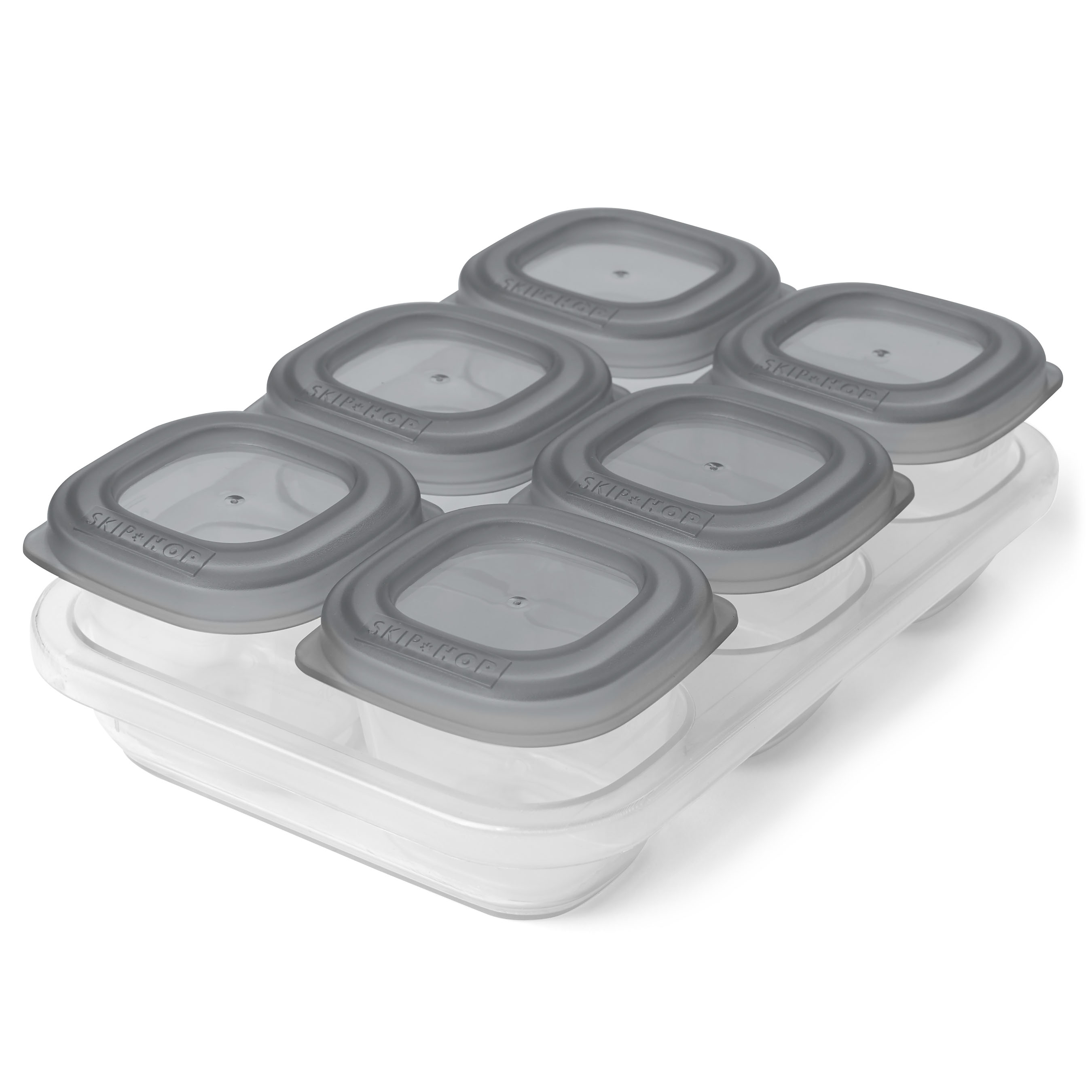 Skip Hop Easy-Store Förvaringsburkar Grå 60 ml