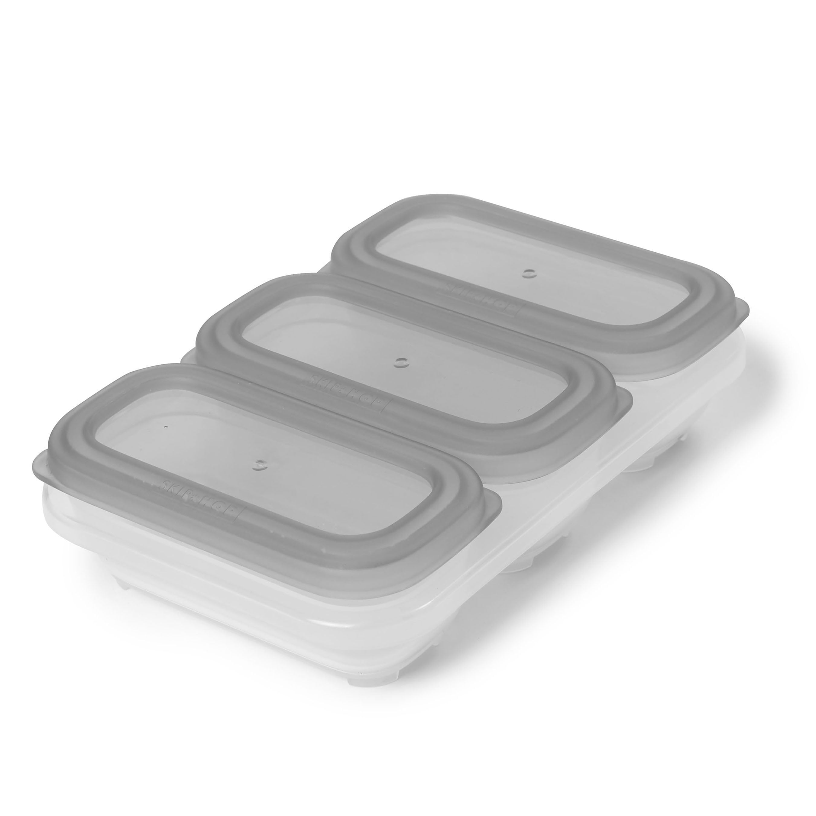 Skip Hop Easy-Store Förvaringsburkar Grå 120 ml