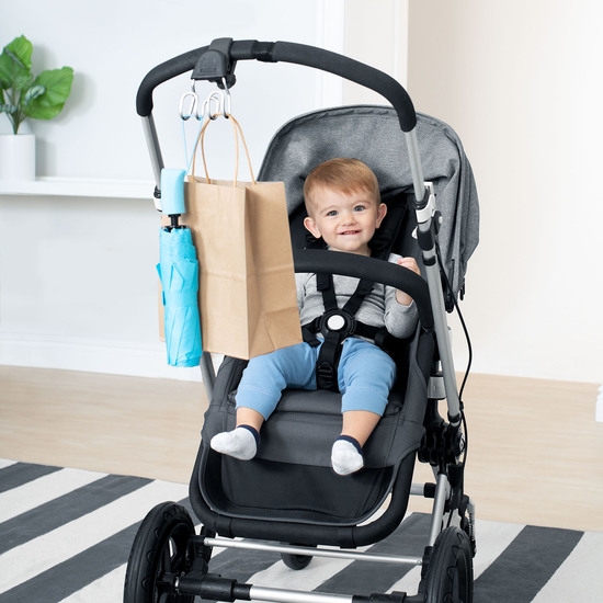 Skip Hop Stroll & Connect Barnvagnskrok Grå