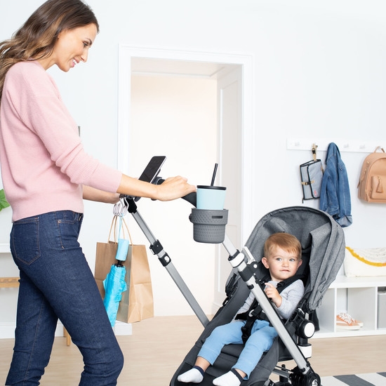 Skip Hop Stroll & Connect Barnvagnskrok Grå