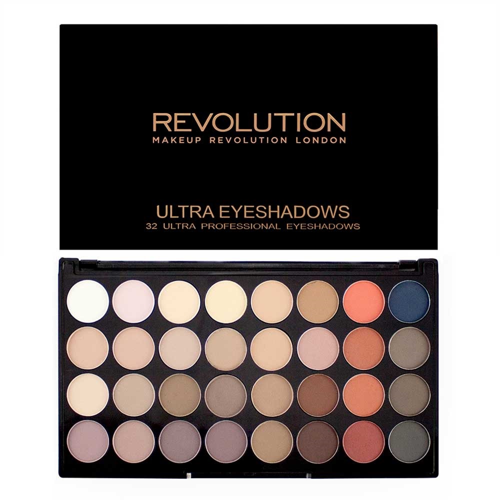 Revolution Beauty London Ultra 32 Eyeshadow Palette Flawless Matte 2 15 g