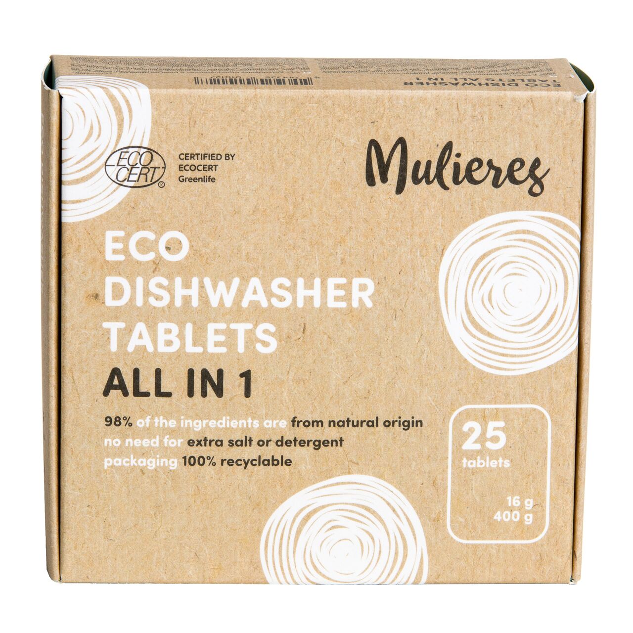 Mulieres Maskindisktabletter 25 tabletter