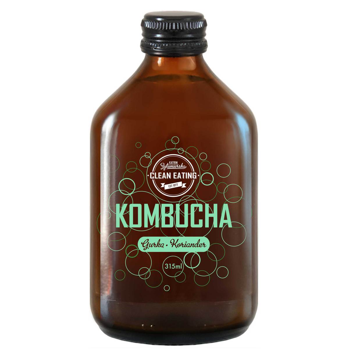 Clean Eating Kombucha Gurka Koriander 315 ml