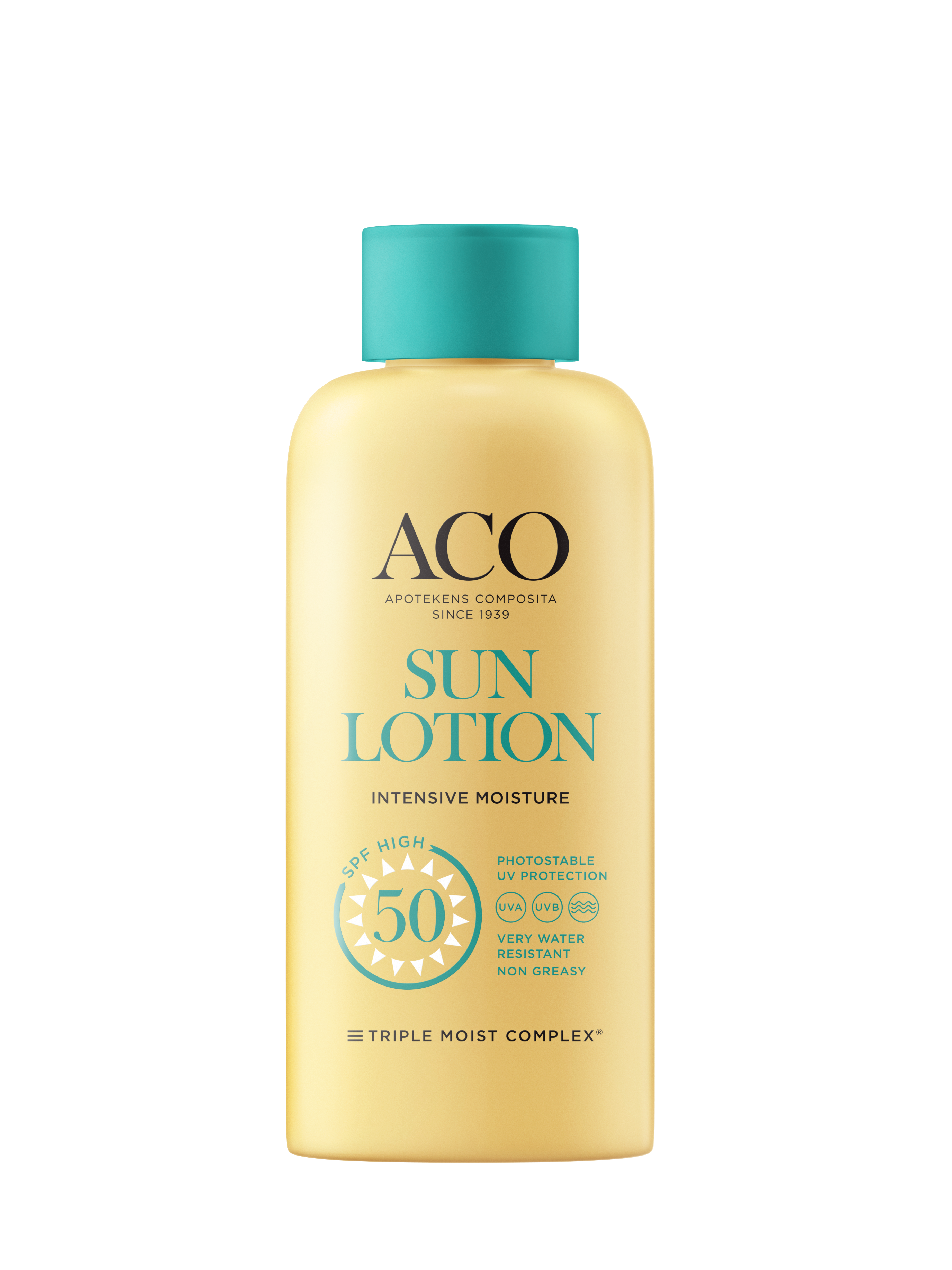 ACO Sun Lotion SPF50 Parfymfri Solskydd Kropp 200 ml