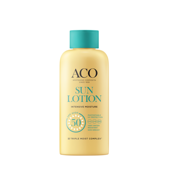 ACO Sun Lotion SPF50 Parfymfri Solskydd Kropp 200 ml