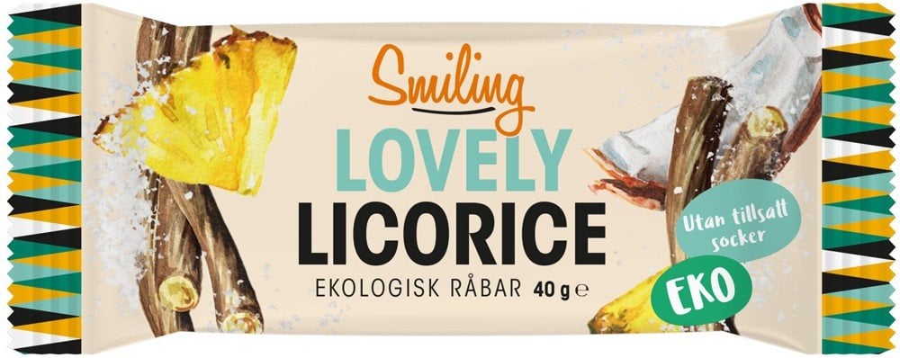 Smiling Lovely Licorice Bar 40 g