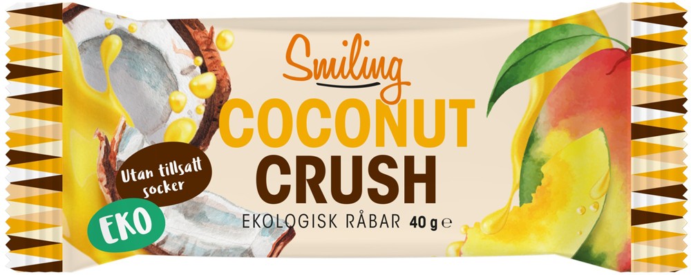 Smiling Coconut Crush Bar 40 g