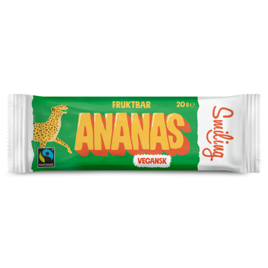 Smiling Fruktbar 100% Ananas 20 g