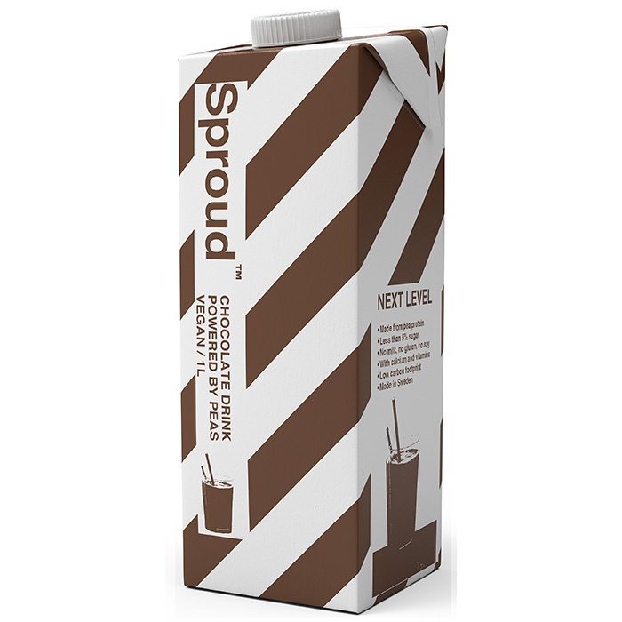 Sproud Choklad Vegansk Ärtdryck 1 liter