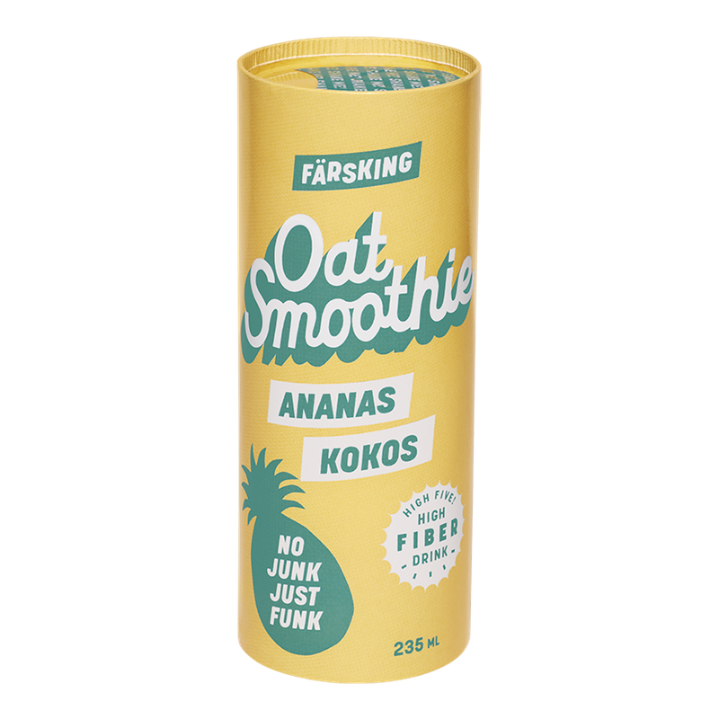 Färsking Oat Smoothie Kokos & Ananas 235 ml