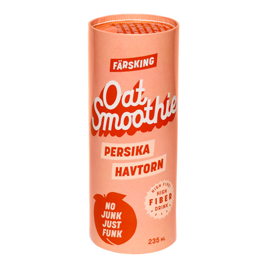 Färsking Oat Smoothie Persika & Havtorn 235 ml