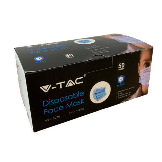 Engångsmunskydd 50-pack