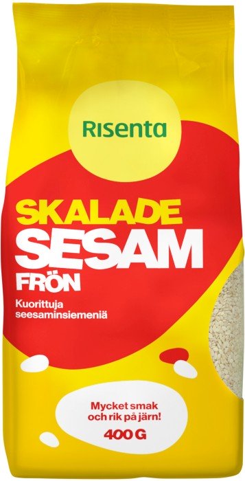 Risenta Skalade Sesamfrön 400 g