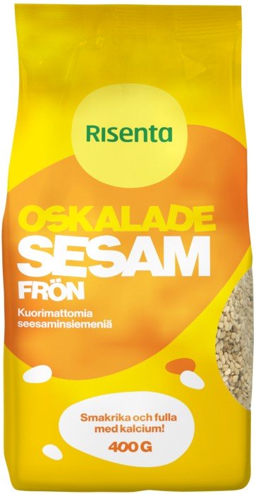 Risenta Oskalade Sesamfrön 400 g