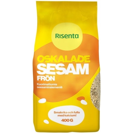 Risenta Oskalade Sesamfrön 400 g