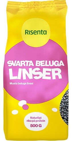 Risenta Svarta Belugalinser 500 g