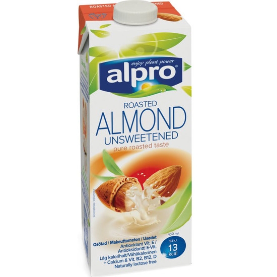 Alpro Mandeldryck Osötad 1 liter