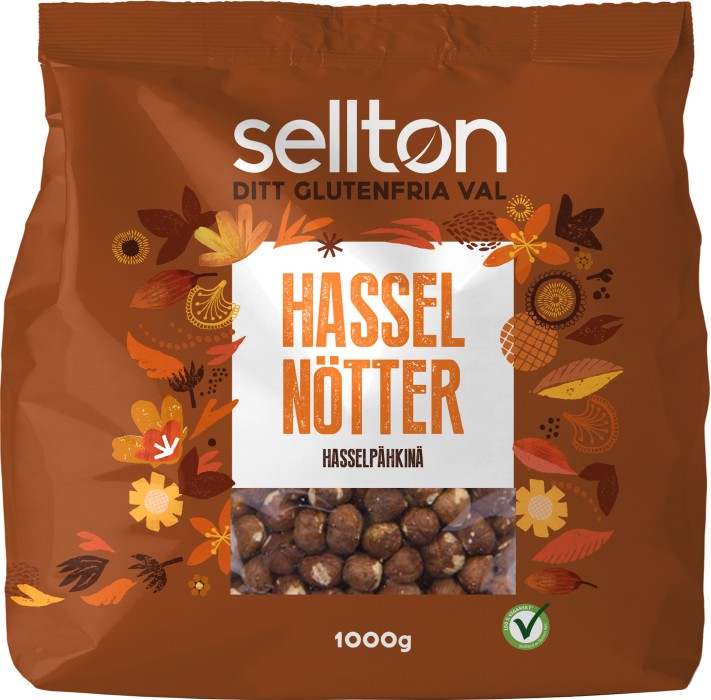 Sellton Hasselnötter 1 kg