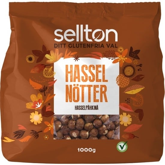 Sellton Hasselnötter 1 kg