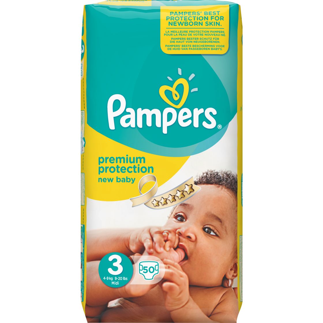 Pampers Premium Protection S3 6-10 kg 50 st