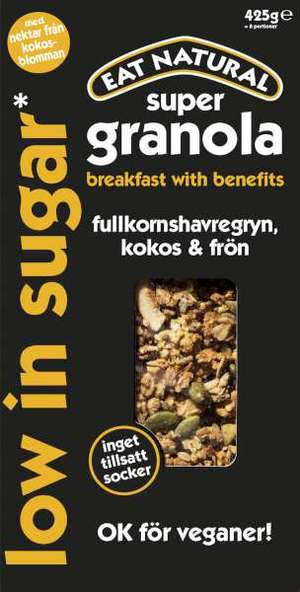 Eat Natural Granola Low Sugar 425 g