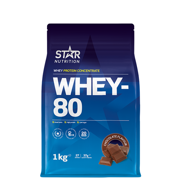 Star Nutrition Whey-80 Choklad 1 kg