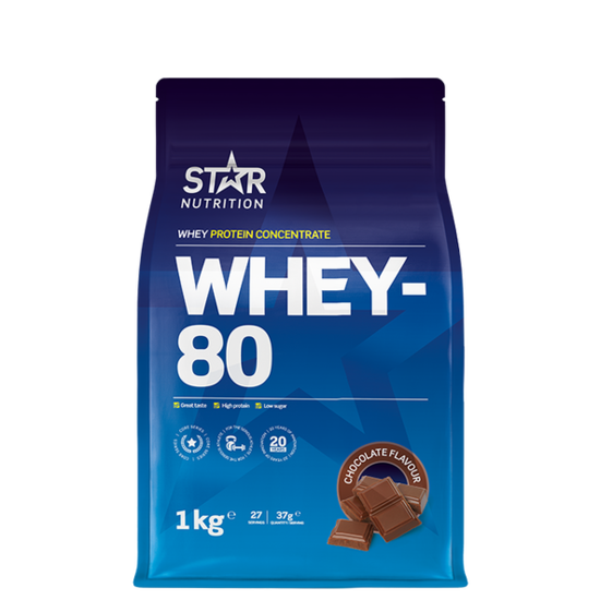 Star Nutrition Whey-80 Choklad 1 kg