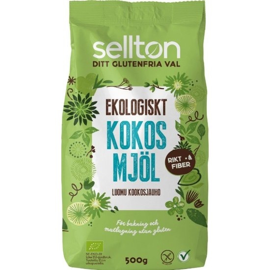 Sellton Kokosmjöl 500 g