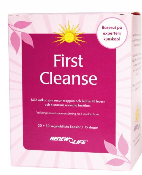 ReNew Life First Cleanse 60 kapslar