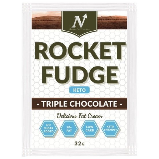 Nyttoteket Rocket Fudge 3 KETO Triple Chocolate 32 g