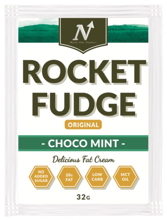 Nyttoteket Rocket Fudge 3 Original Choco Mint 32 g