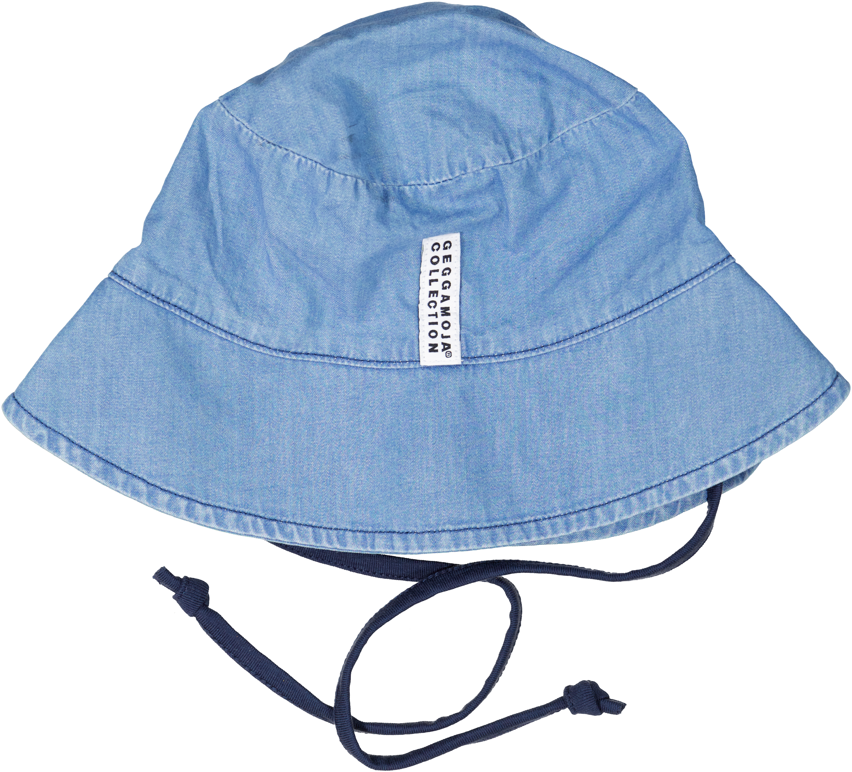 Geggamoja Solhatt Denim Blå 17 10-24 månader