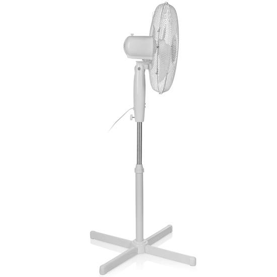 Tristar Golvfläkt 40 cm Vit med Fjärrkontroll