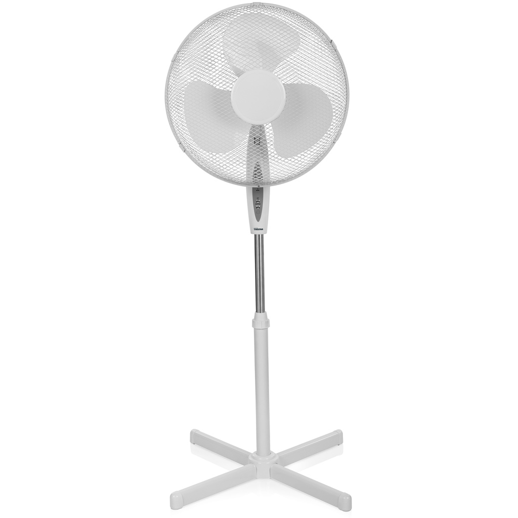 Tristar Golvfläkt 40 cm Vit med Fjärrkontroll