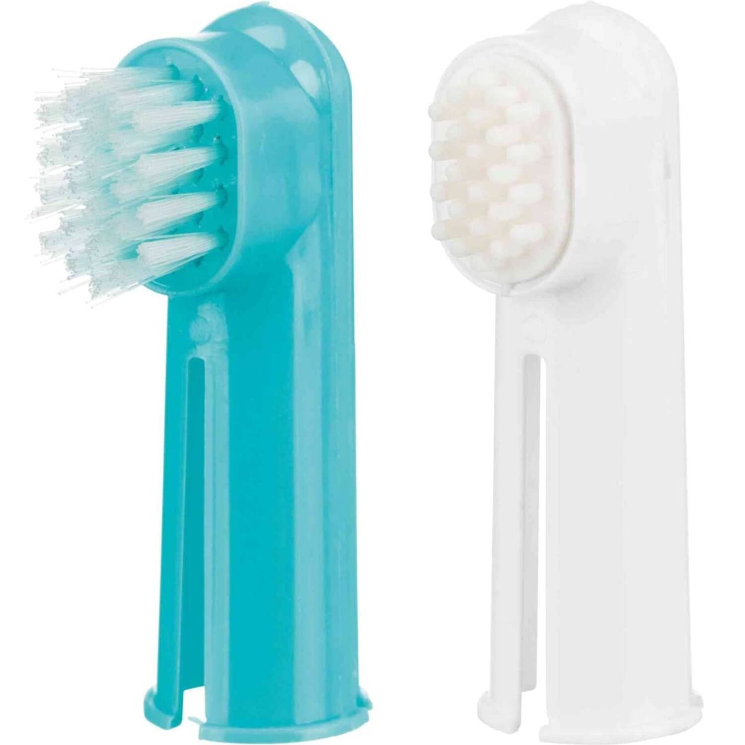Alternativ bild 1 för Trixie fingertandborstar 2-pack
