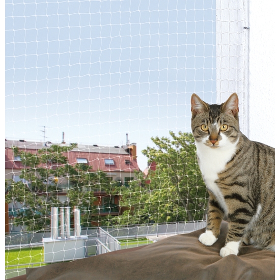 Trixie Cat Protect Kattnät Transparent 8x3 m