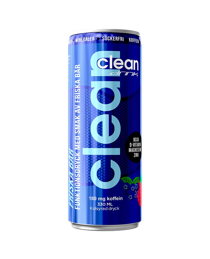 Clean Drink Friska bär 330 ml