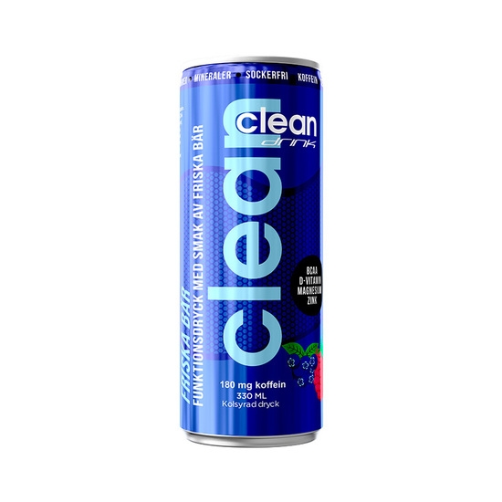 Clean Drink Friska bär 330 ml