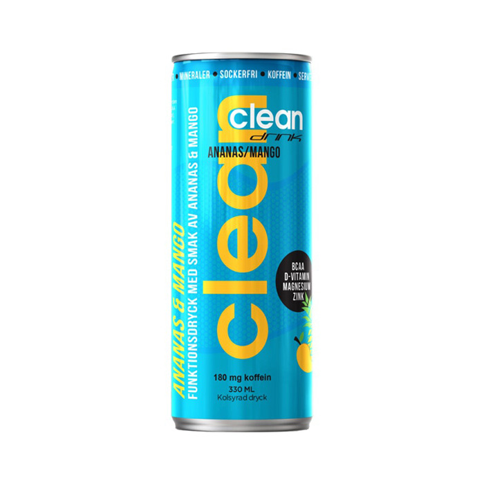 Clean Drink Ananas/Mango 330 ml