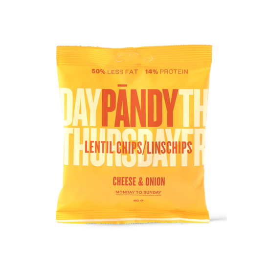Pändy Linschips Cheese and Onion 40g