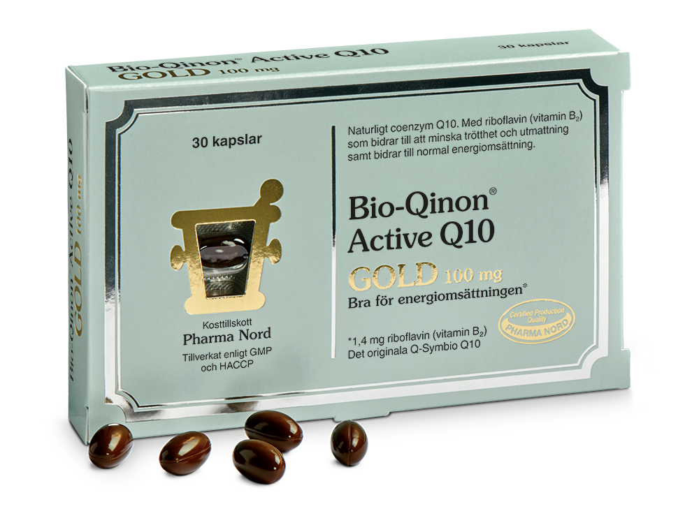 Pharma Nord Bio-Qinon Active Q10 Gold 100mg 30 kapslar