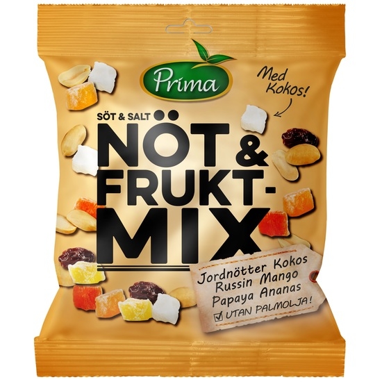 Prima Nöt & Fruktmix 150 g