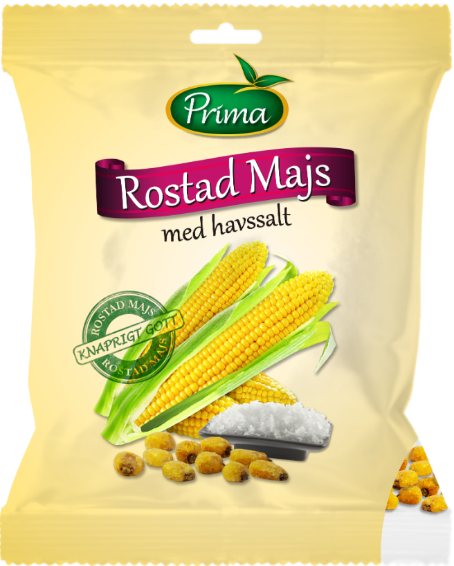 Prima Majs Rost & Salt 400 g