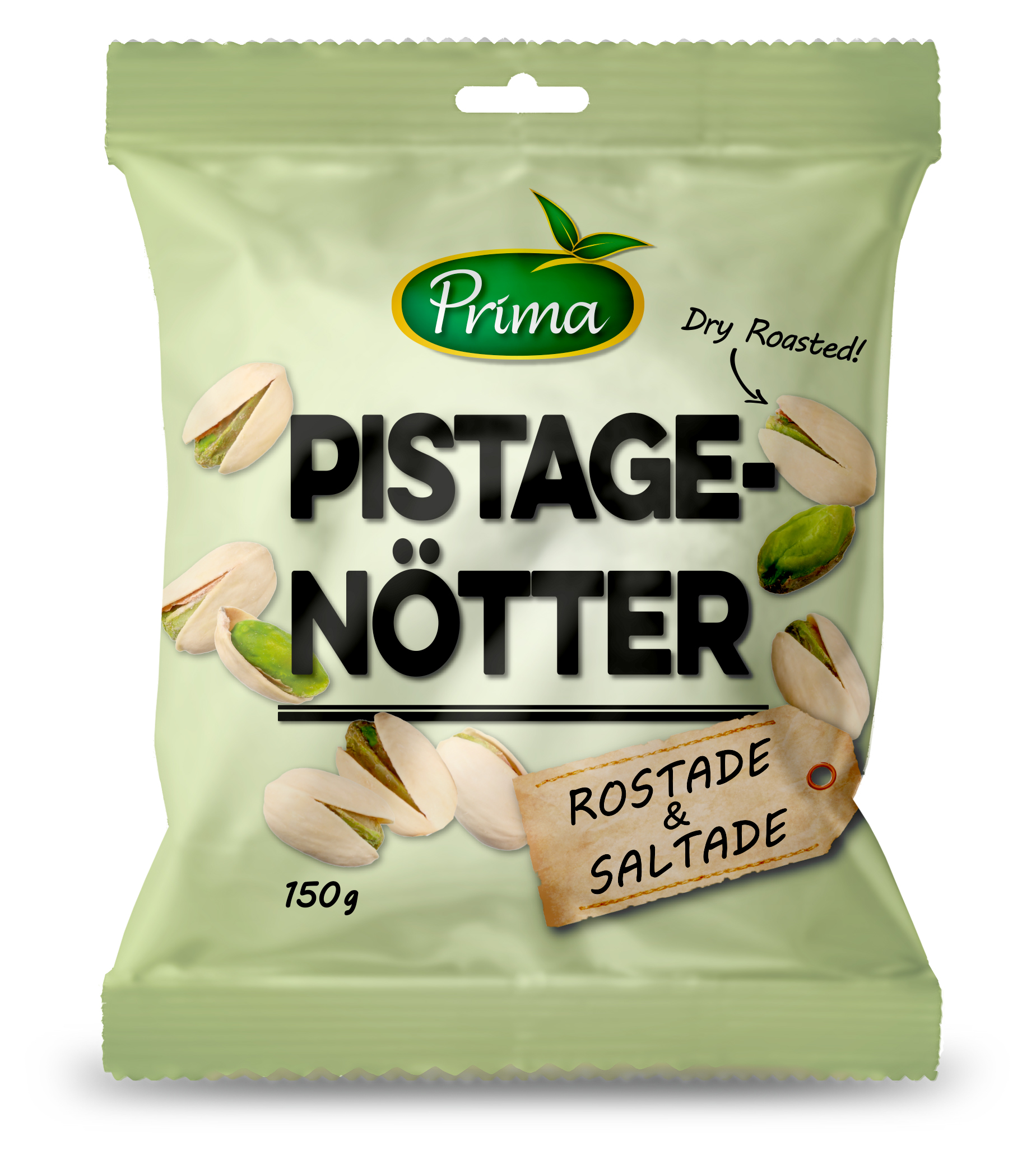 Prima Pistagenötter Rost & Salt 150 g